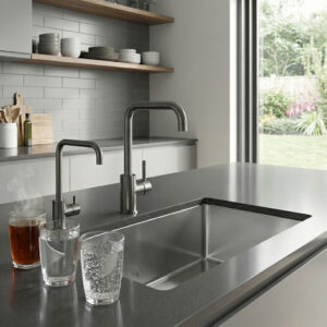 TRIO LUX – מים רותחים, קרים וסודה (ברז צד)